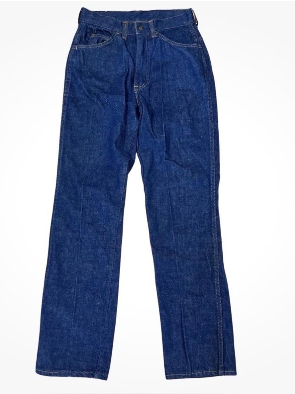 Vintage Levi’s For Gals Orange Tab Wide Leg High Rise Dark Wash Jeans Women
